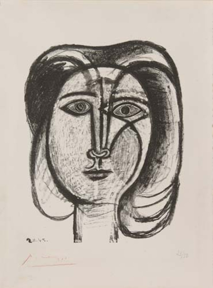 Tête de femme by Pablo Picasso