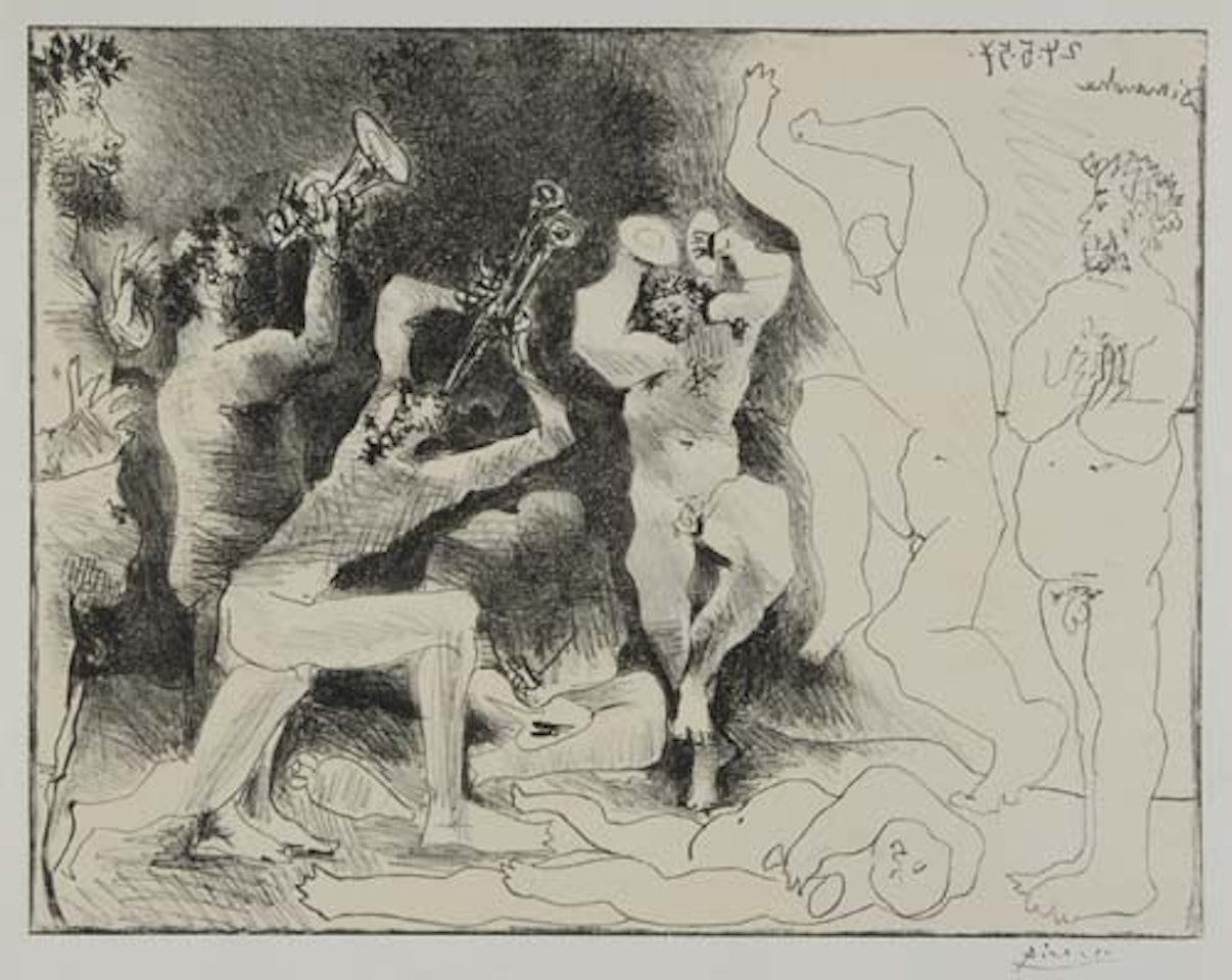 La Danse des Faunes by Pablo Picasso