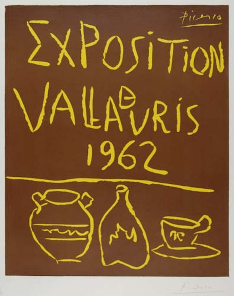 Exposition Vallauris 1962 by Pablo Picasso