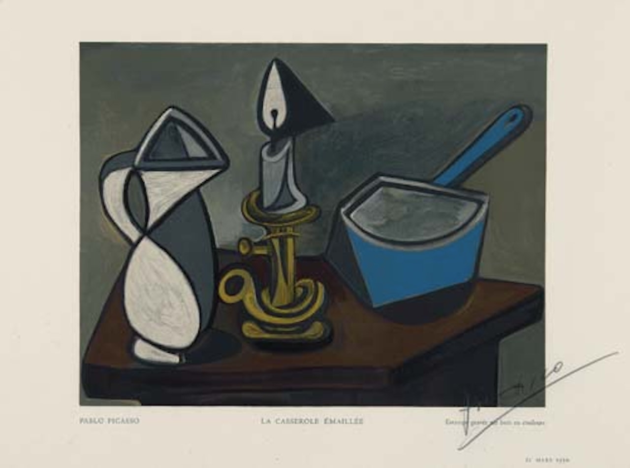 La Casserole Émaillée by Pablo Picasso