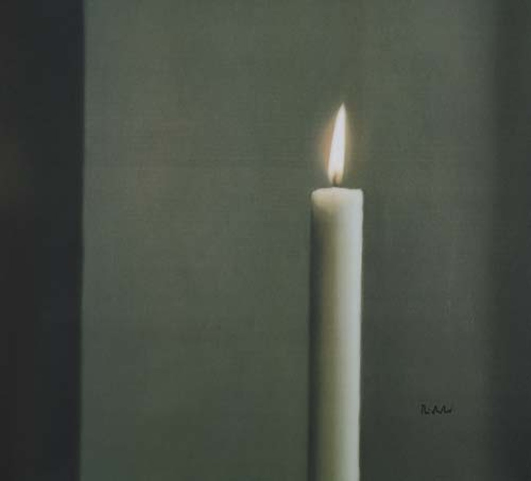 Kerze by Gerhard Richter