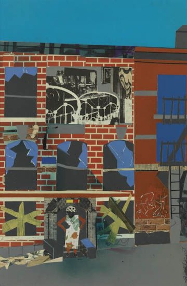 The Stubborn Old Lady by Romare Bearden