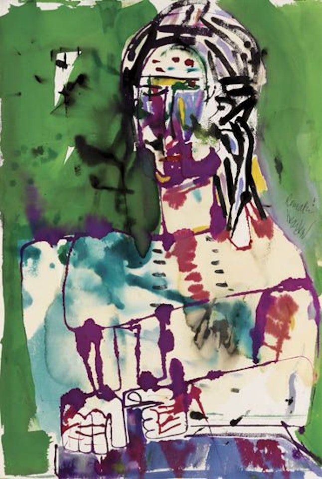 High Priestess by Romare Bearden