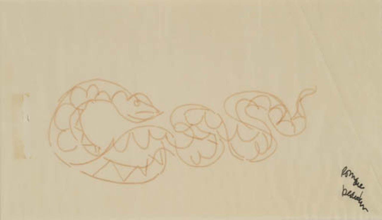 The Reptile by Romare Bearden