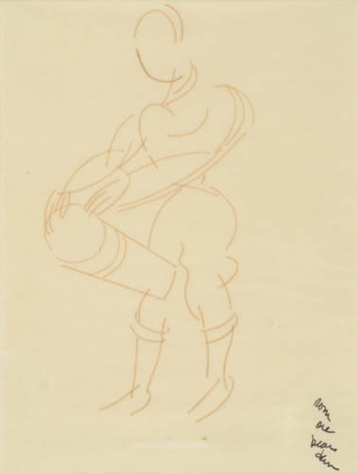 Man with Drum by Romare Bearden