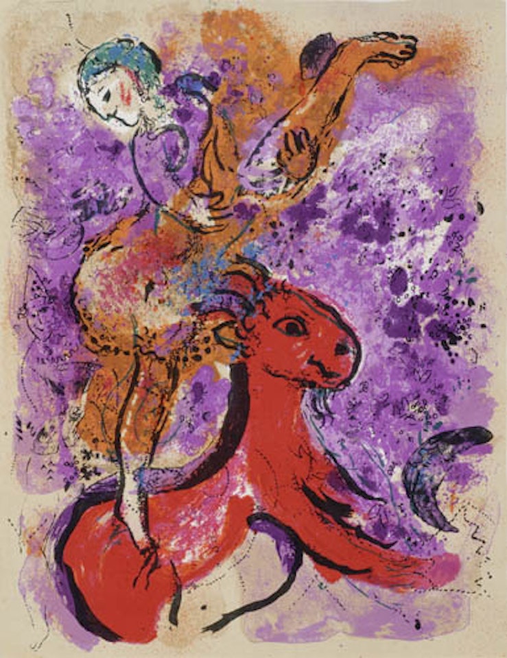 Ange du Paradis by Marc Chagall