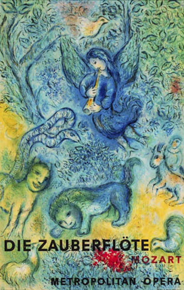 The Magic Flute by Marc Chagall