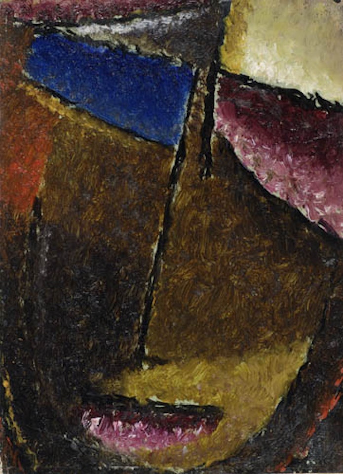 Kleiner Abstrakter Kopf by Alexej von Jawlensky