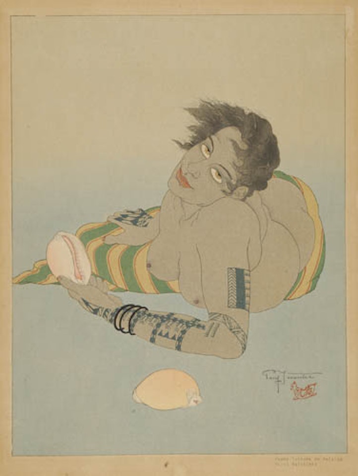 Femme Tatouée de Falalap by Paul Jacoulet