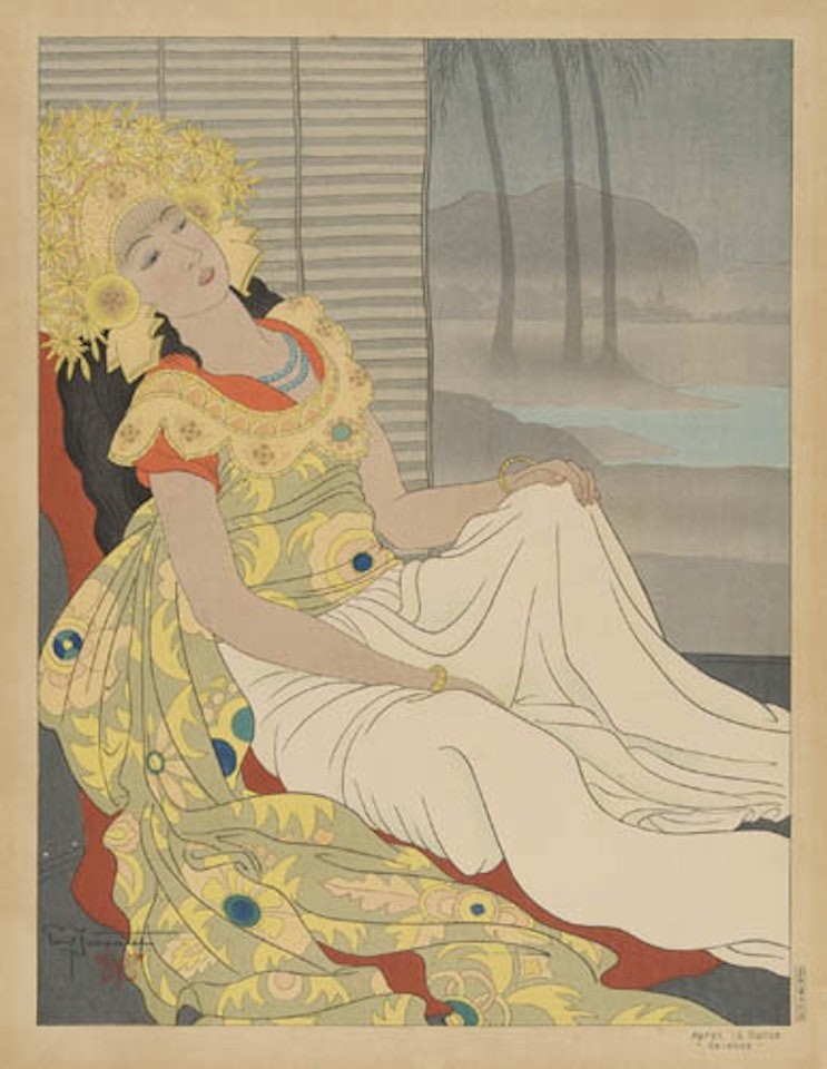 Après la Danse by Paul Jacoulet