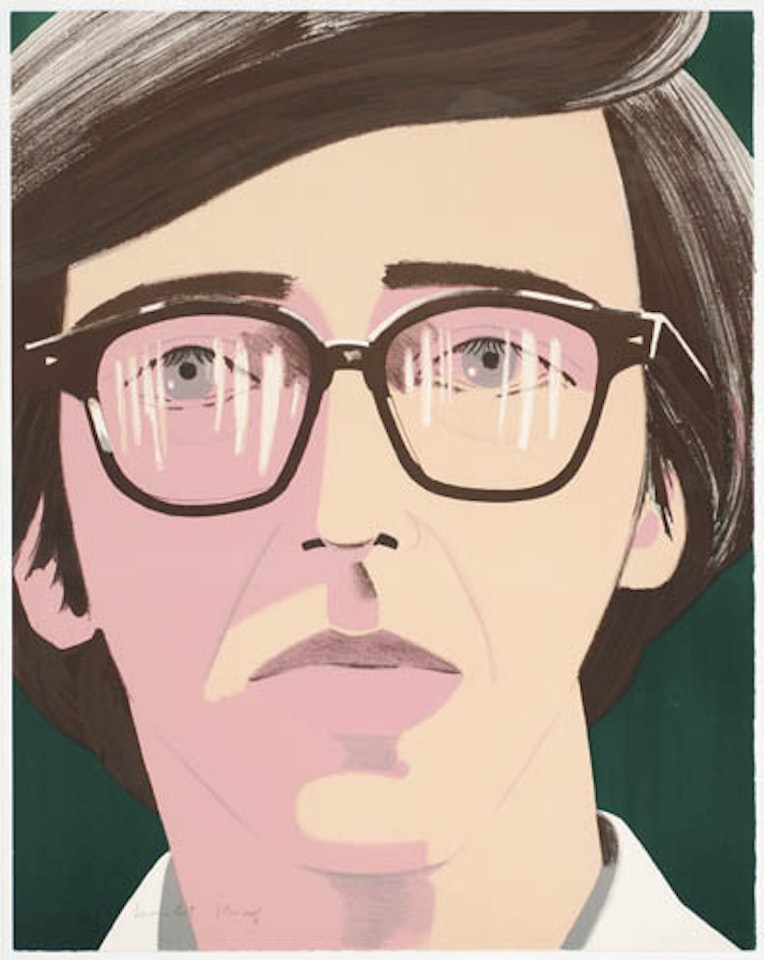 Portrait of a Poet: Kenneth Koch by Alex Katz