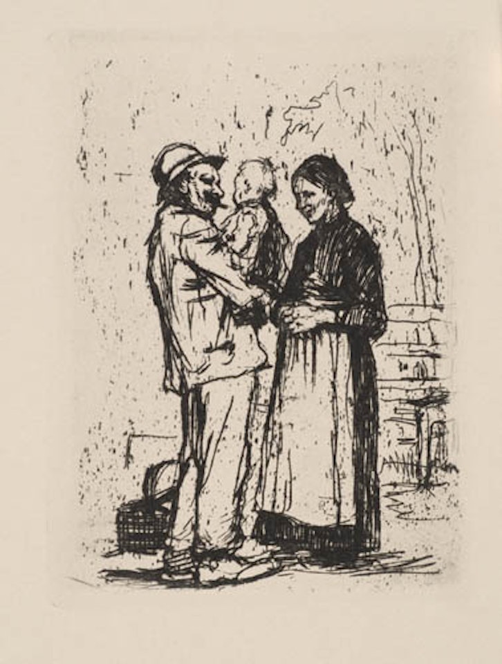Begrüssung by Kathe Kollwitz