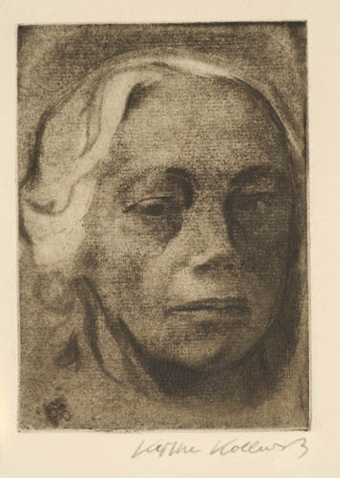 Selbstbildnis by Kathe Kollwitz