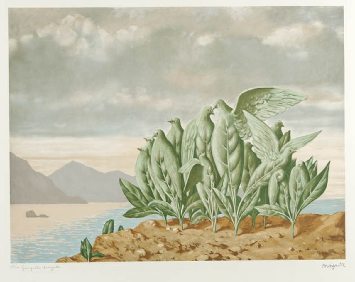 L'Île au Tresor by René Magritte