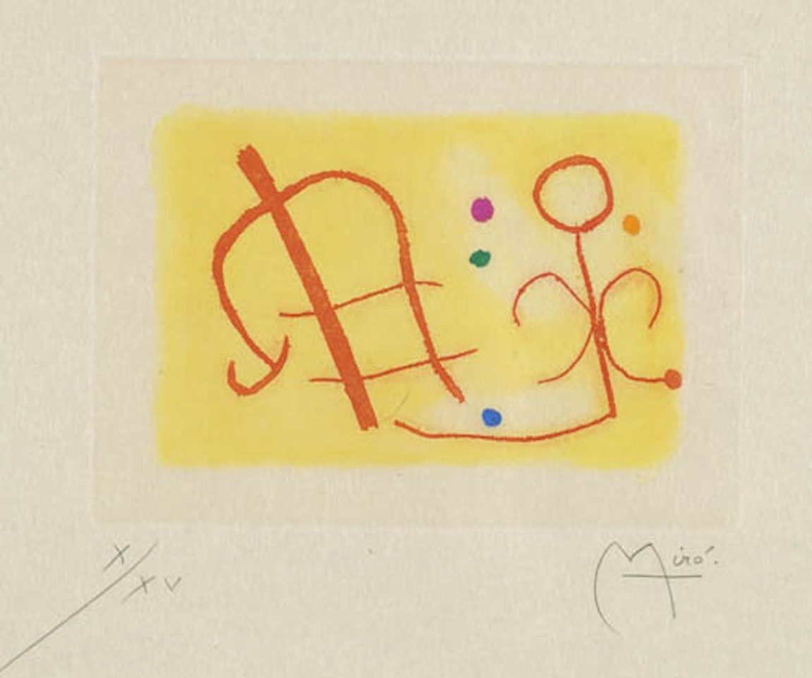 Fusées by Joan Miró