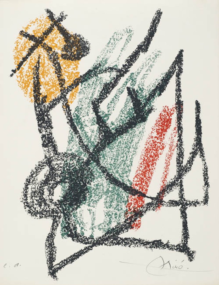 Je travaille comme un jardinier by Joan Miró