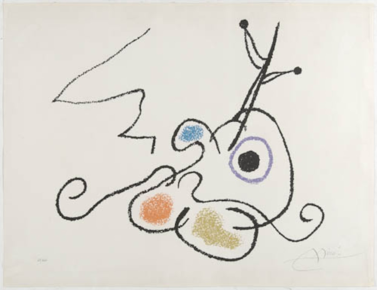 Ubu aux Baléares by Joan Miró