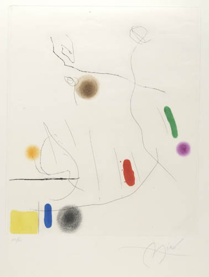 Gravé sur le Givre I by Joan Miró