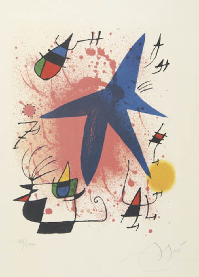 Miró Lithographe I by Joan Miró