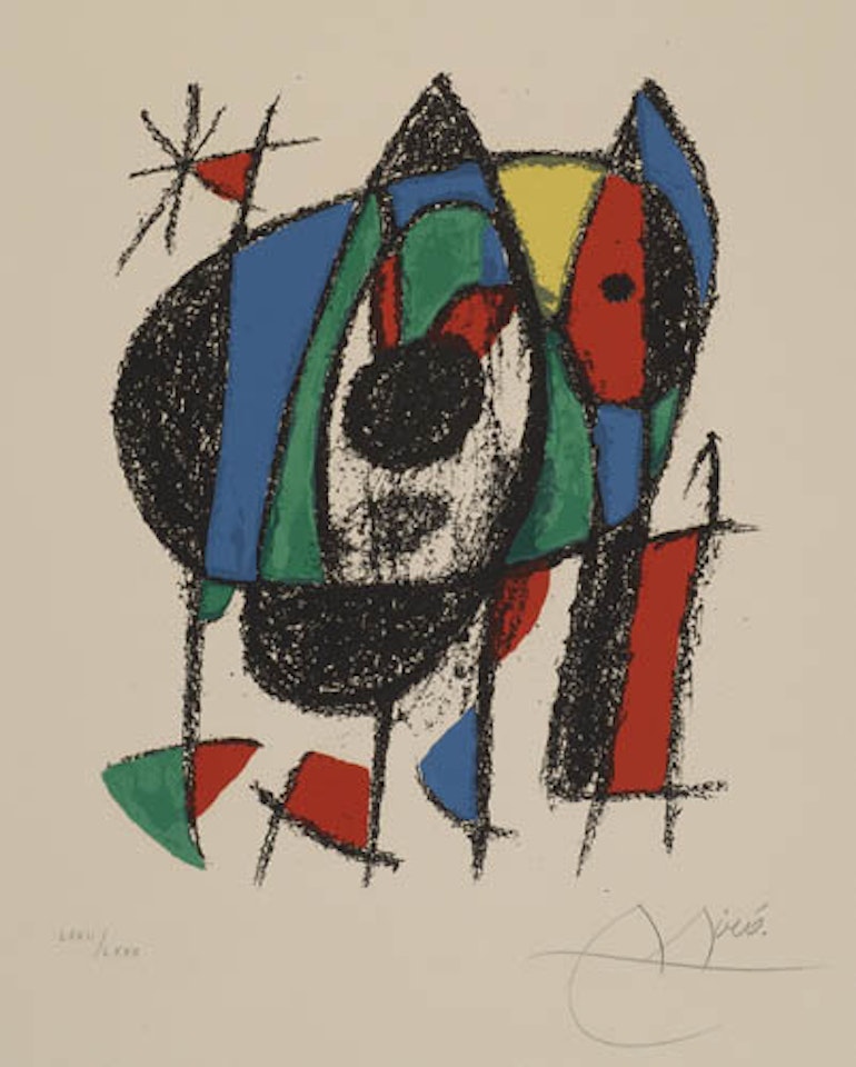 Lithographs II by Joan Miró