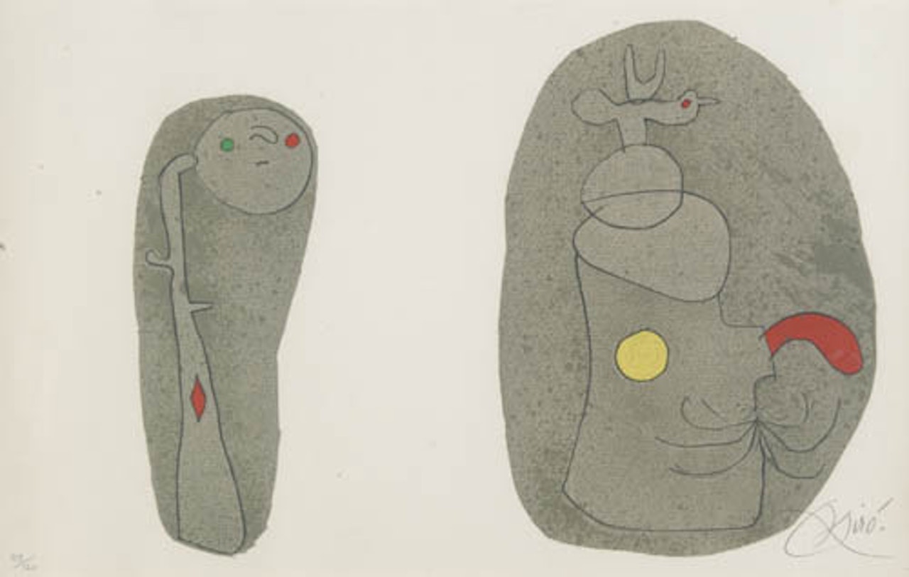 L'enfance d'Ubu by Joan Miró