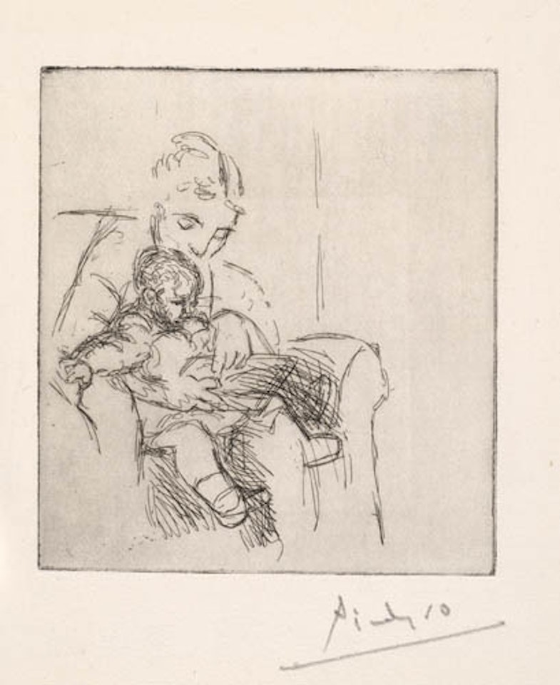 Mère et fils by Pablo Picasso