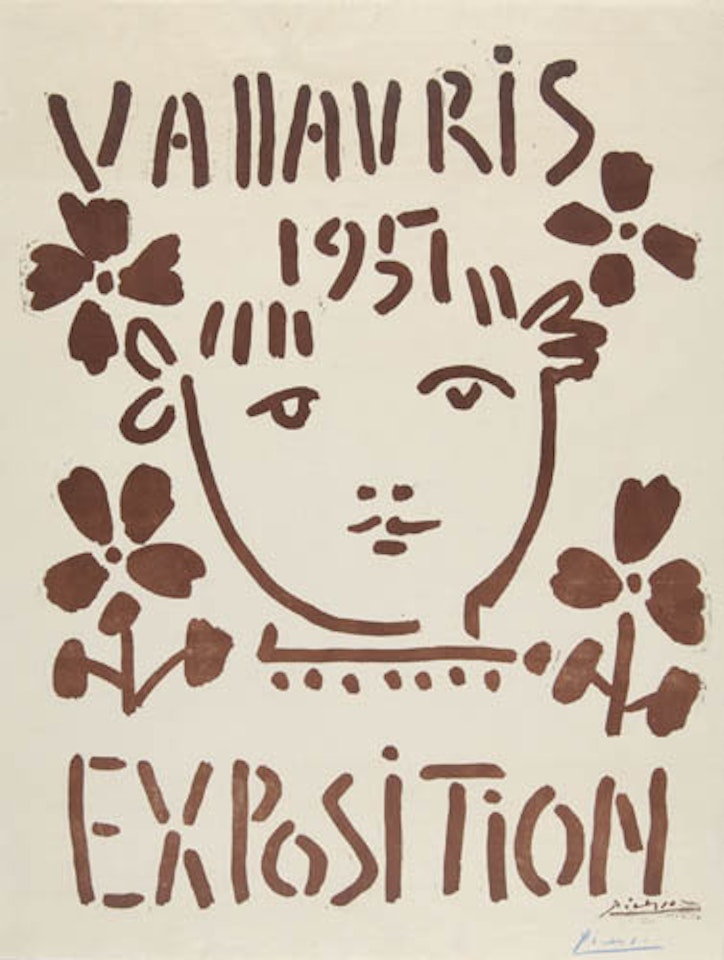 Exposition Vallauris 1951 by Pablo Picasso