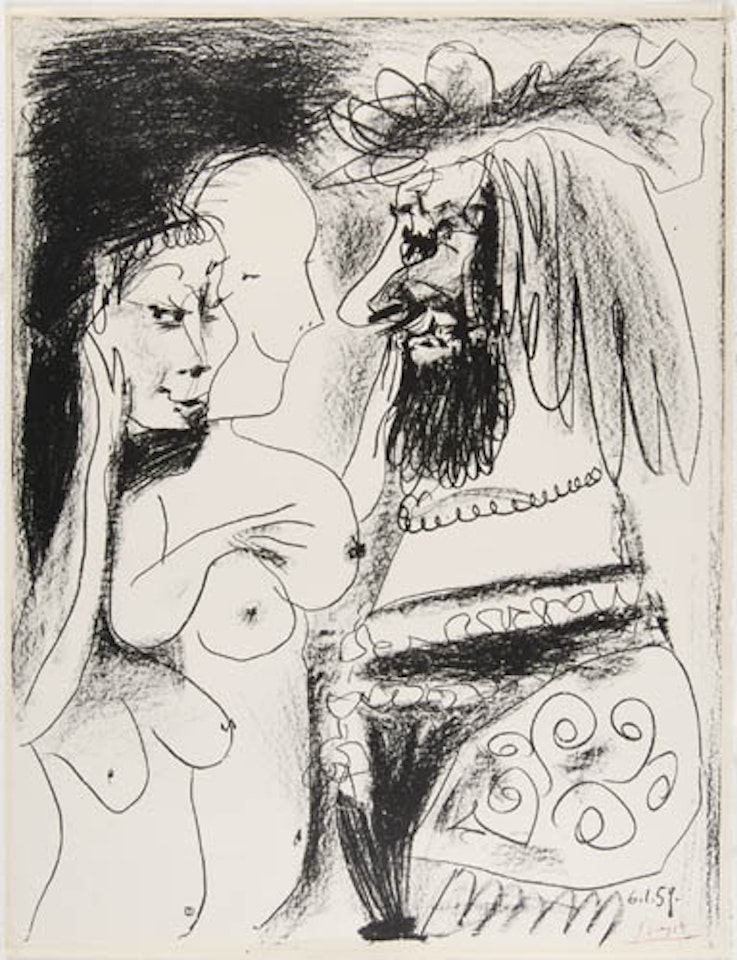 Le Vieux Roi by Pablo Picasso