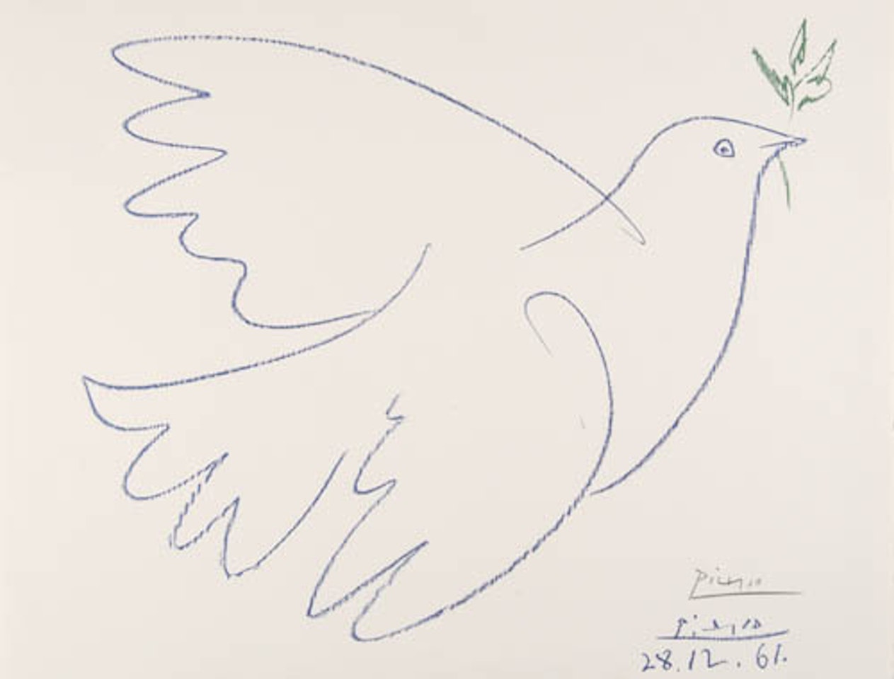 Dove of Peace by Pablo Picasso