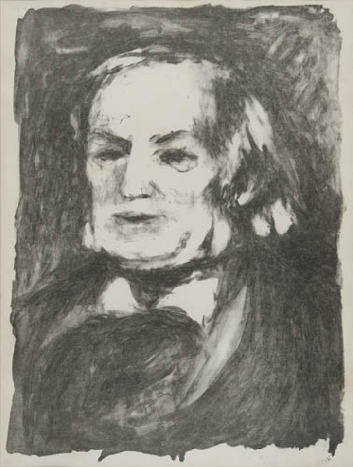 Richard Wagner by Pierre-Auguste Renoir