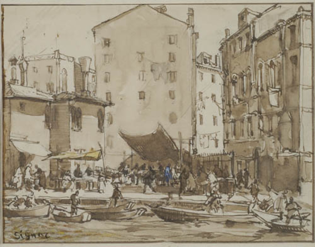 Etude de Venise by Paul Signac