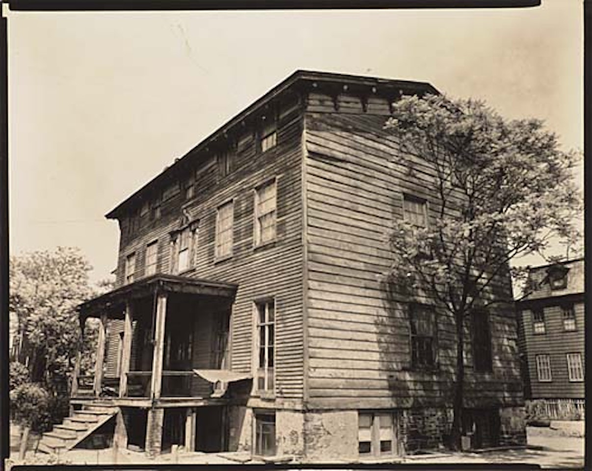 Stanton Street, #328-334, Manhattan. by Berenice Abbott