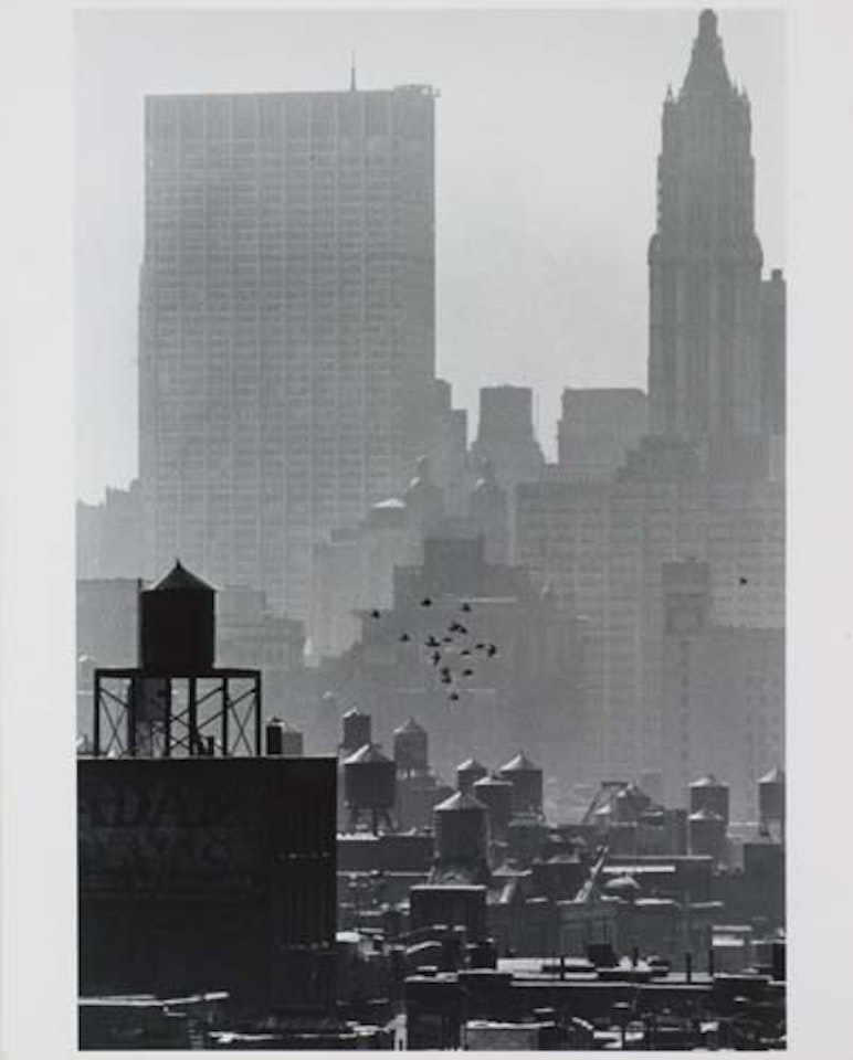 Soho rooftops, New York by André Kertész