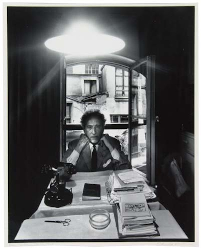 Jean Cocteau, Paris by Arnold Newman