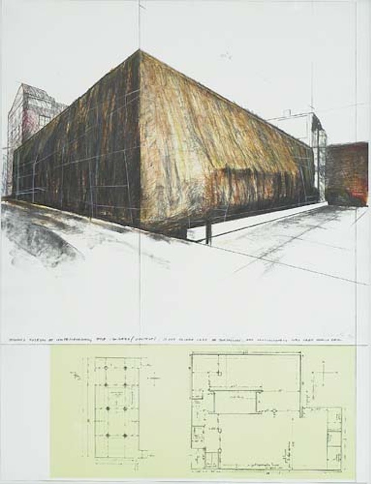 Wrapped Museum of Contemporary Art, Project for Chicago by Christo
