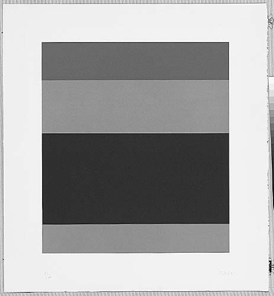 Blue/Green/Black/Red by Ellsworth Kelly