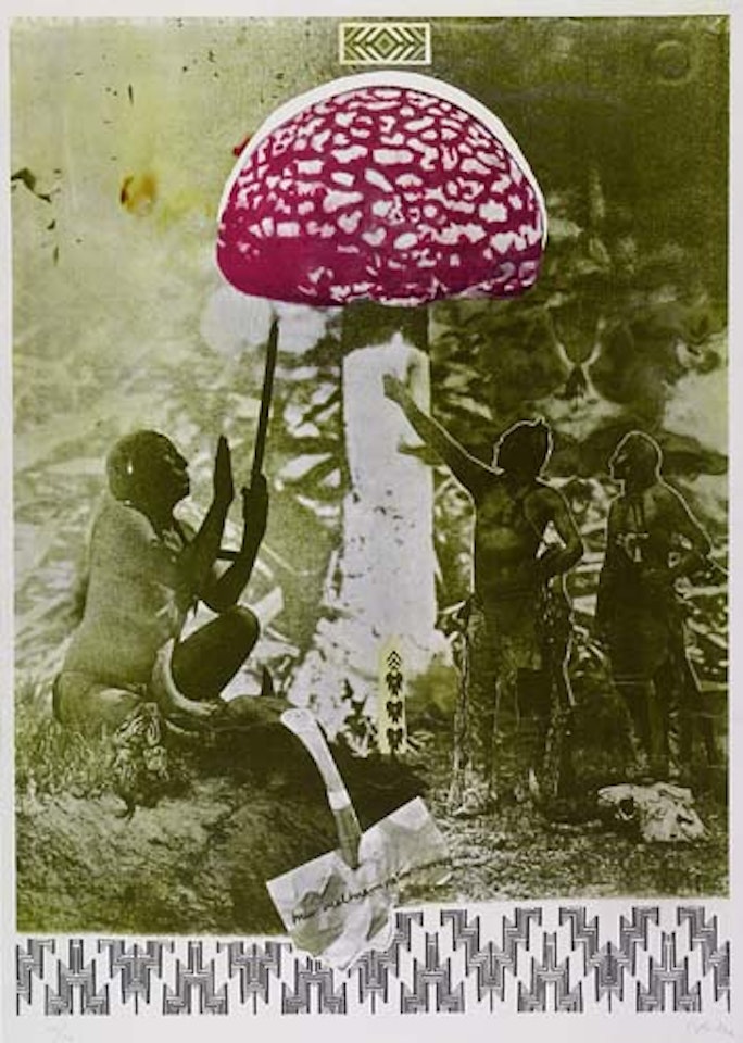 Mu Nieltnam Netorruprup by Sigmar Polke