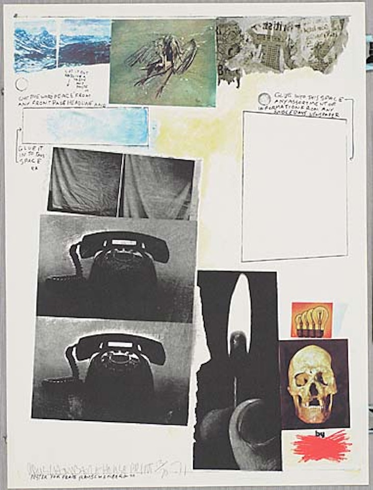 Poster for Peace by Robert Rauschenberg