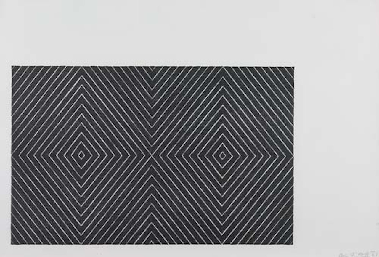 Black Series II by Frank Stella