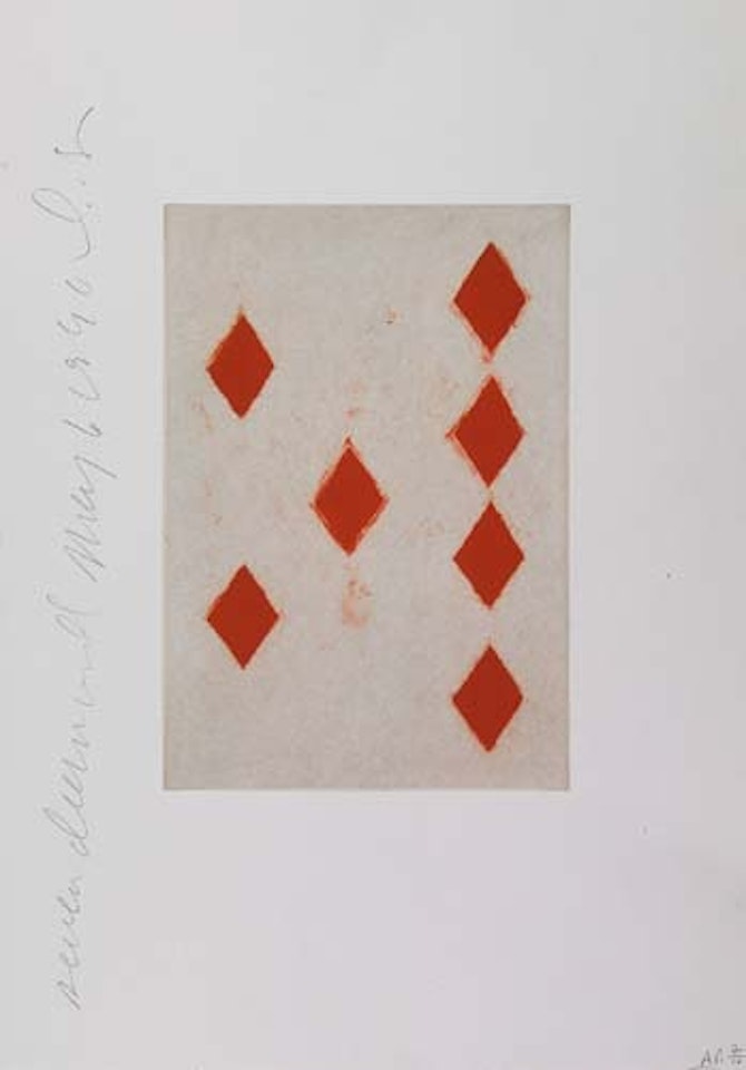 One of Diamonds by Donald Sultan