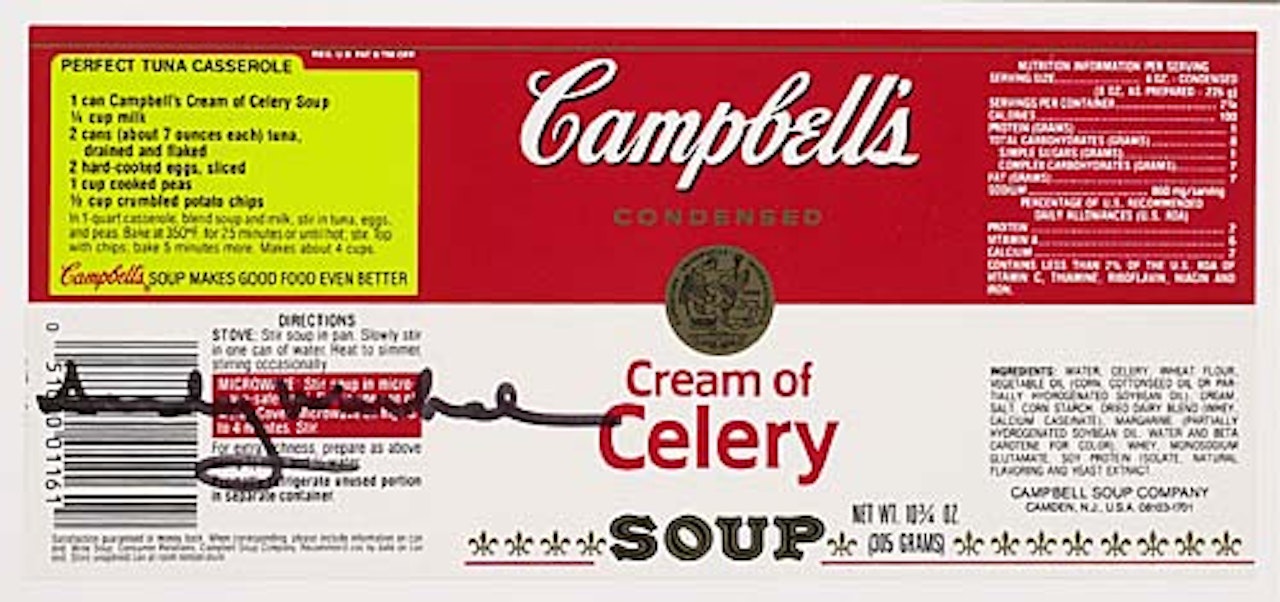 Chicken Barley Soup by Andy Warhol