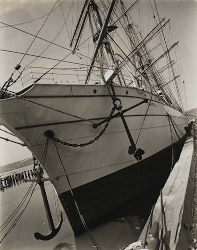 'Tusitala', North River and 156th Street, Manhattan by Berenice Abbott