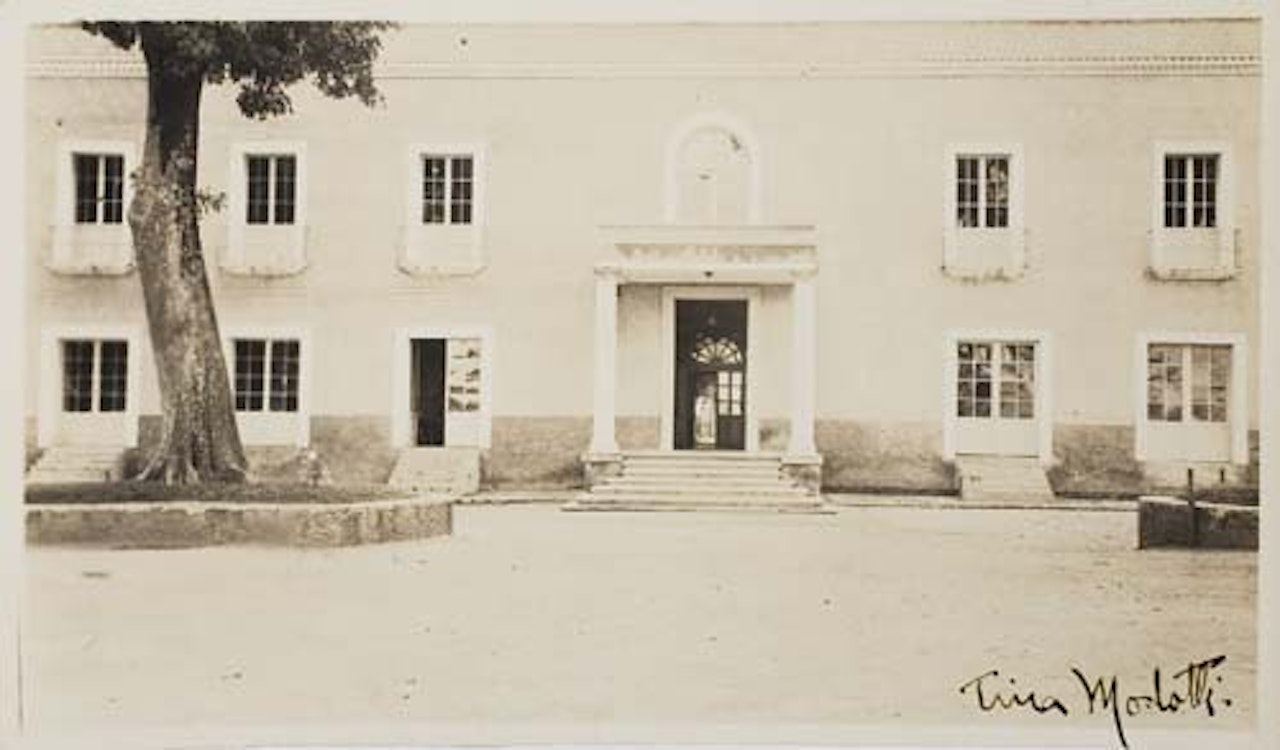 Tachada del Colegio by Tina Modotti