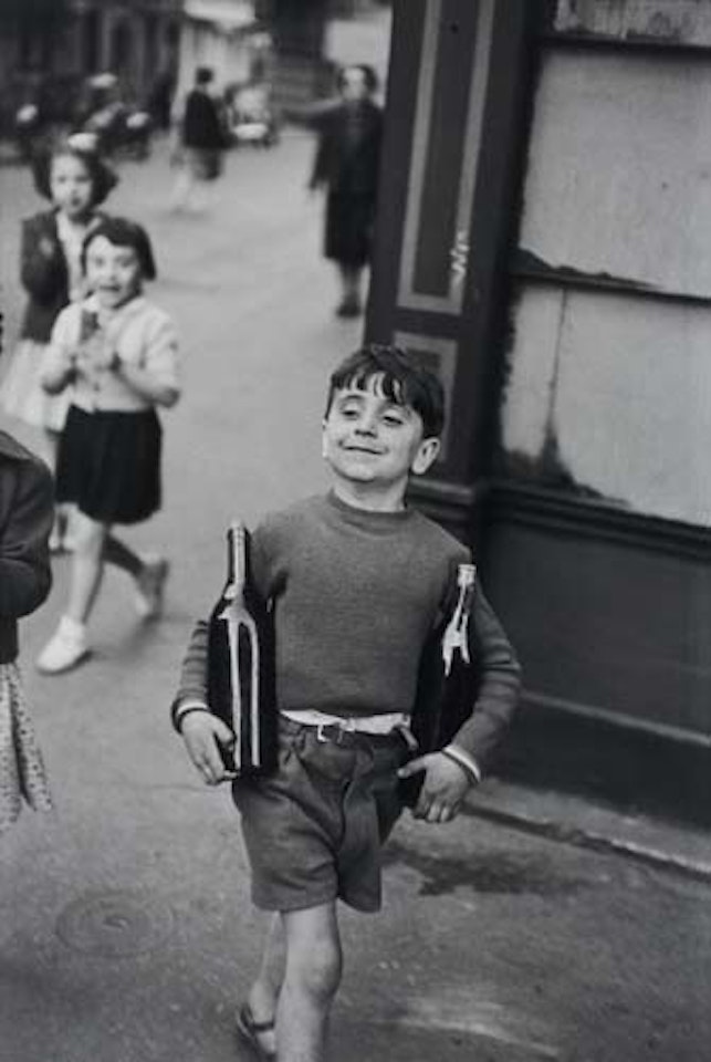 Rue Mouffetard, Paris by Henri Cartier-Bresson