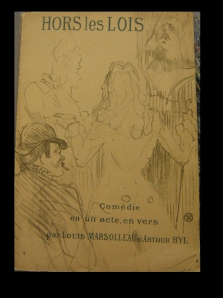 Hommage à Molière: Hors les Lois by Henri de Toulouse-Lautrec