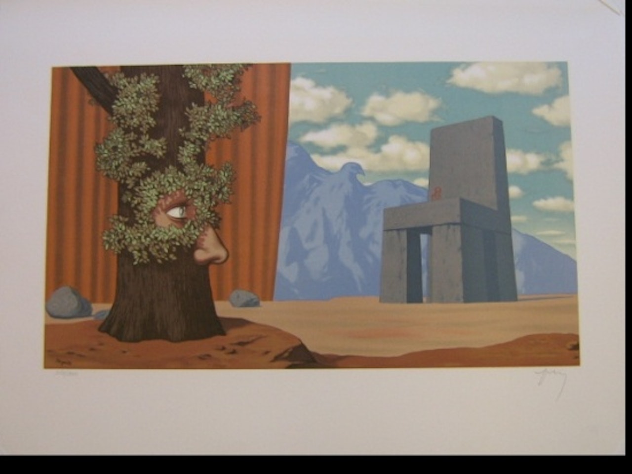 Les Elaires Vois, IX by René Magritte
