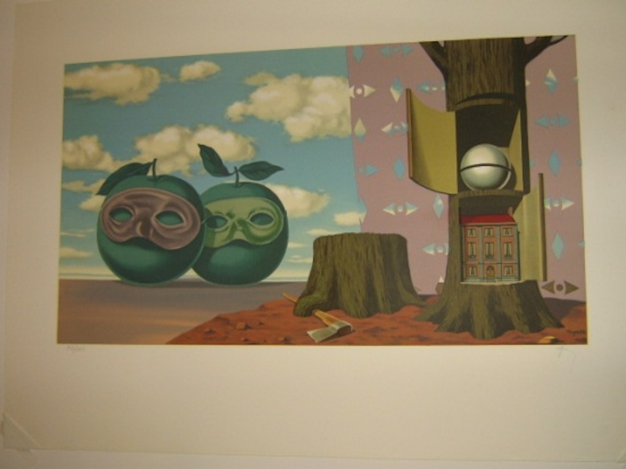 Sur la Visage, XI by René Magritte