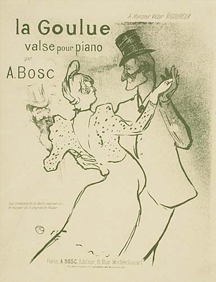 La Goulue by Henri de Toulouse-Lautrec