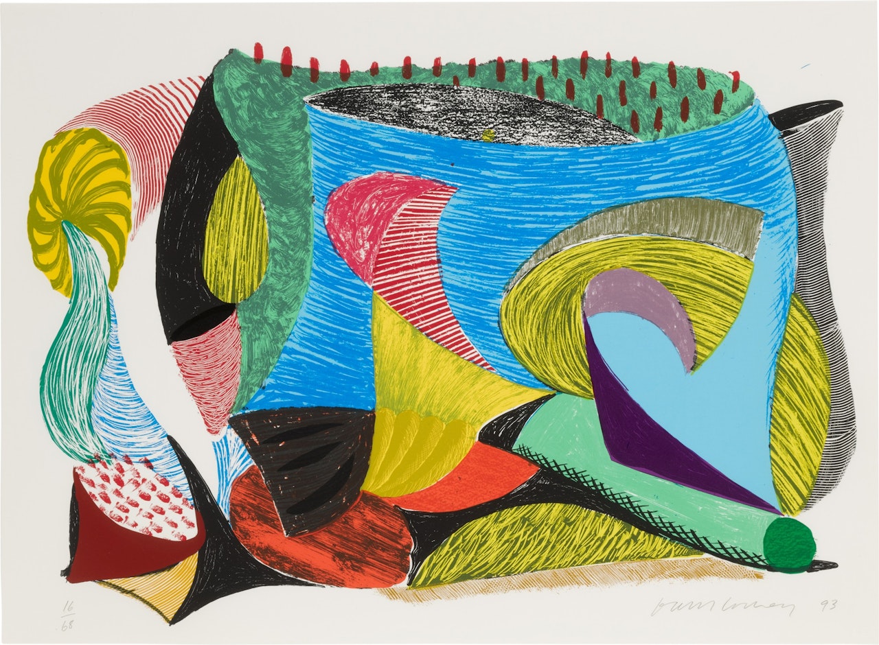 Above and Beyond (Museum of Contemporary Art, Tokyo 339) by David Hockney
