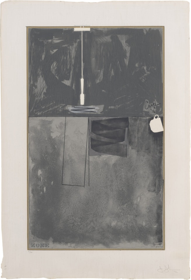 Zone (ULAE 105) by Jasper Johns